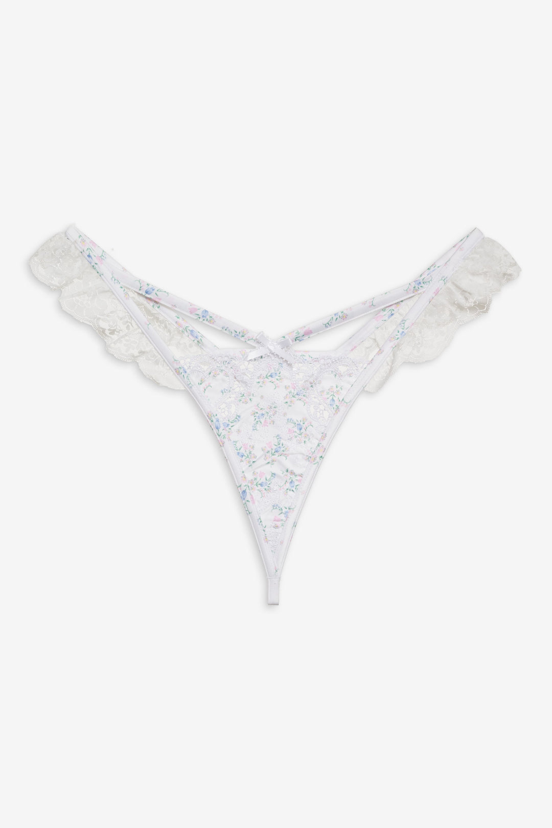 Sweet Escape Thong Panty — White - Image 4