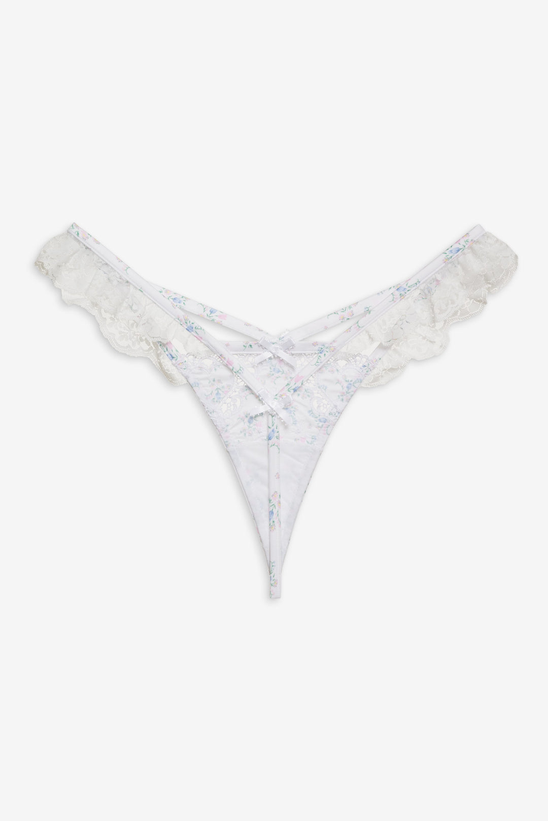 Sweet Escape Thong Panty — White - Image 6