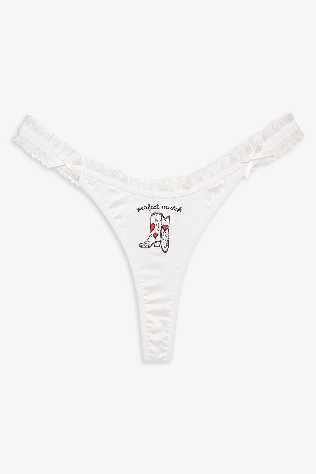 Bachelorette Thong Panty Pack — White - Image 10