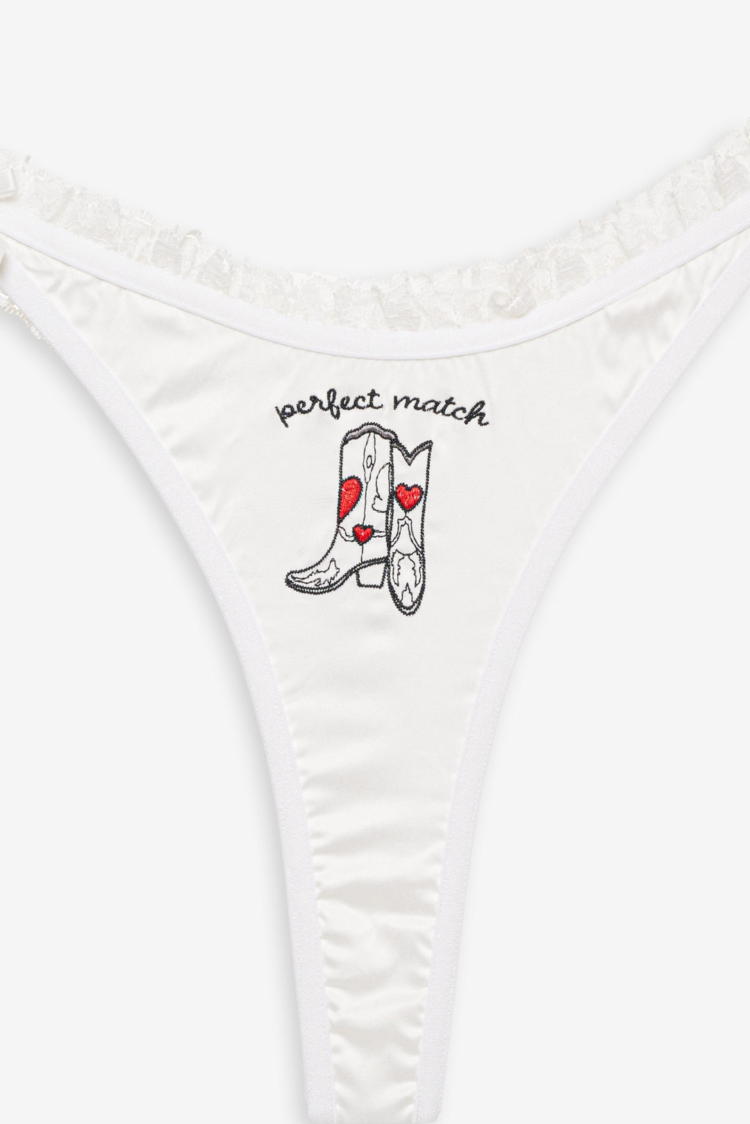 Bachelorette Thong Panty Pack — White - Image 8