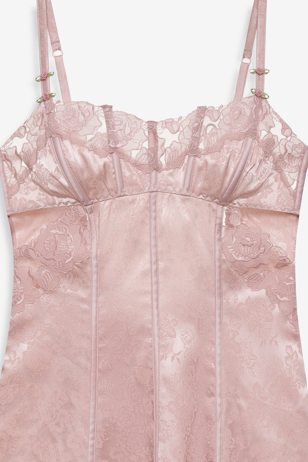 Blissful Blooms Slip Dress — Pink - Image 7