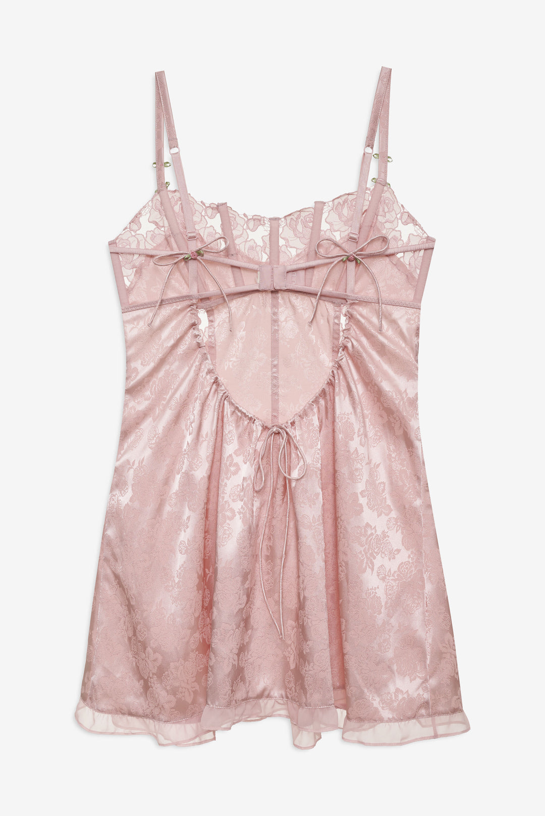 Blissful Blooms Slip Dress — Pink - Image 8