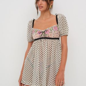 Joannie Slip Dress — Pink