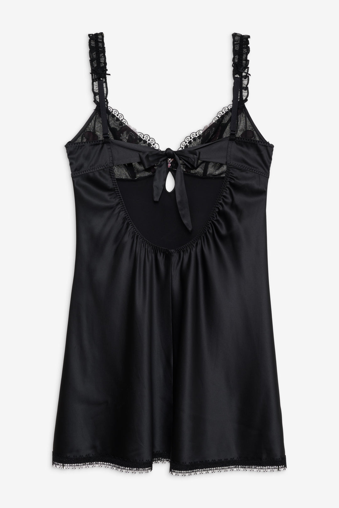Love Garden Slip Dress — Black - Image 7