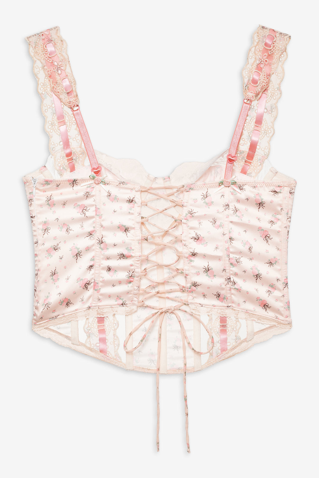 Peaches & Cream Bustier — Peach - Image 7