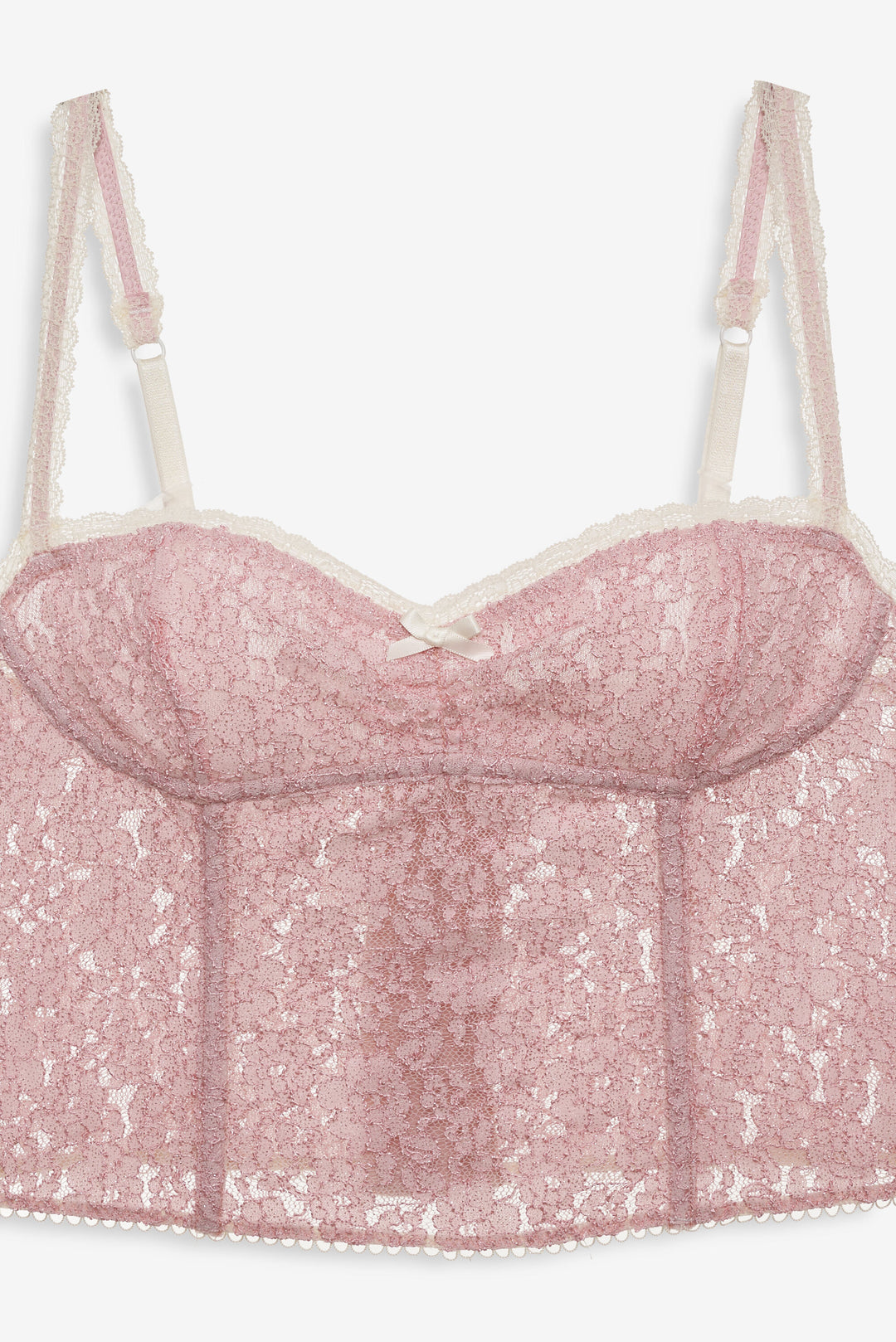 Pamela Stretch Bustier — Pink - Image 7