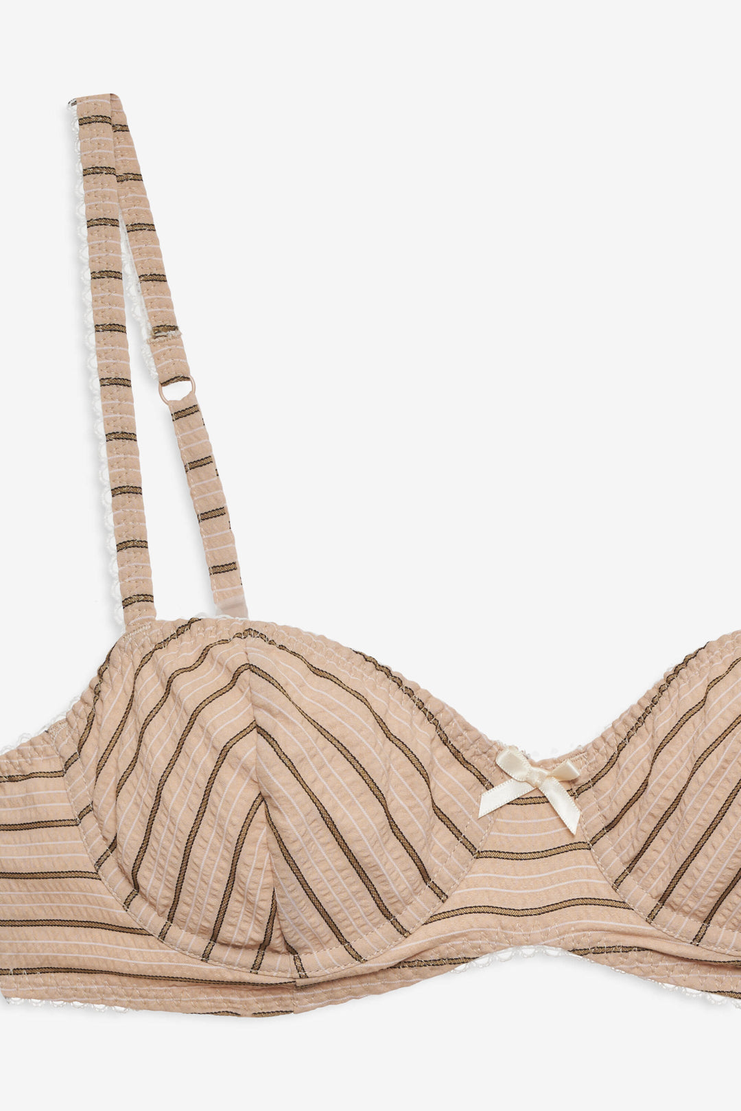 Mindy Underwire Bra — Brown - Image 6