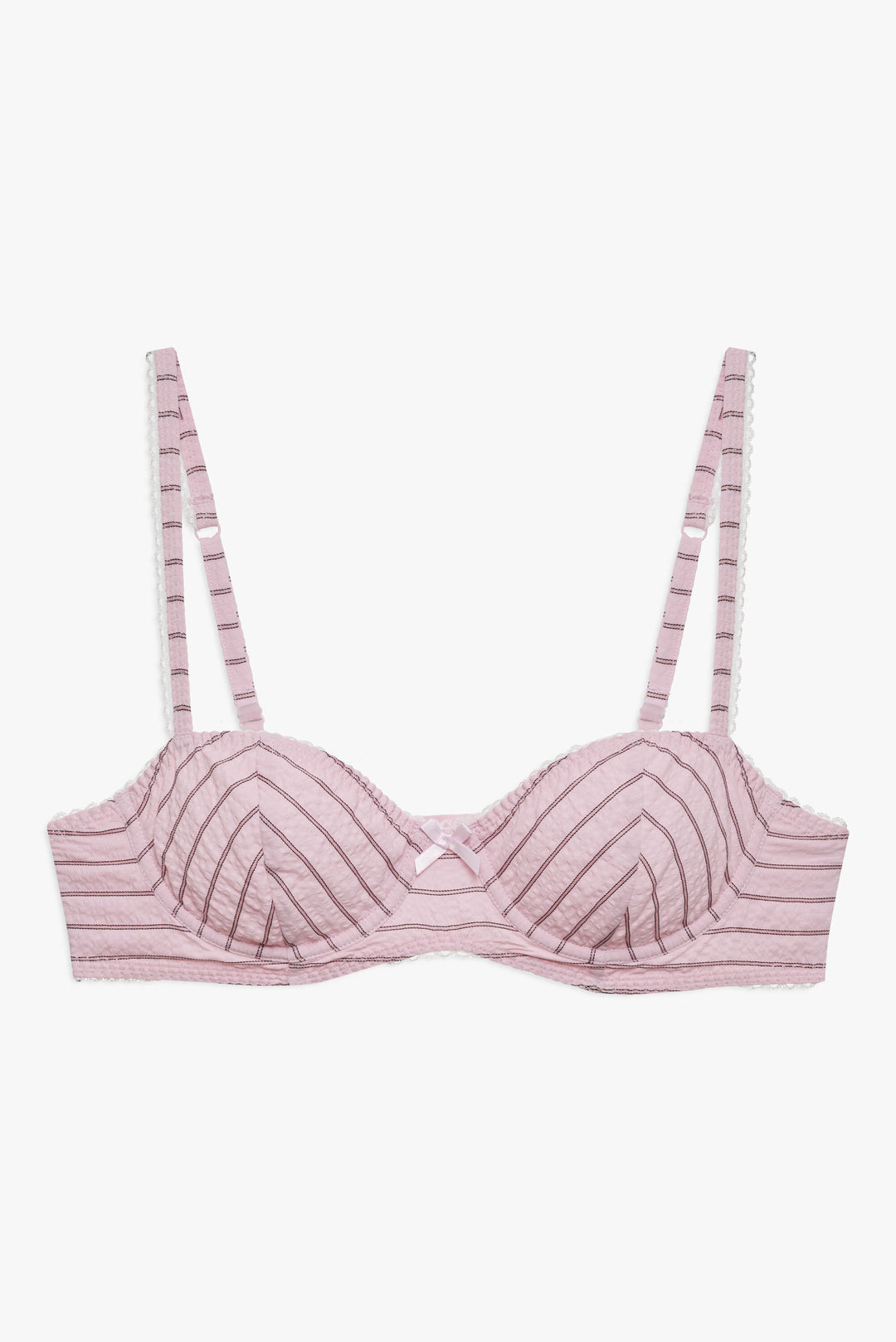 Mindy Underwire Bra — Pink - Image 5