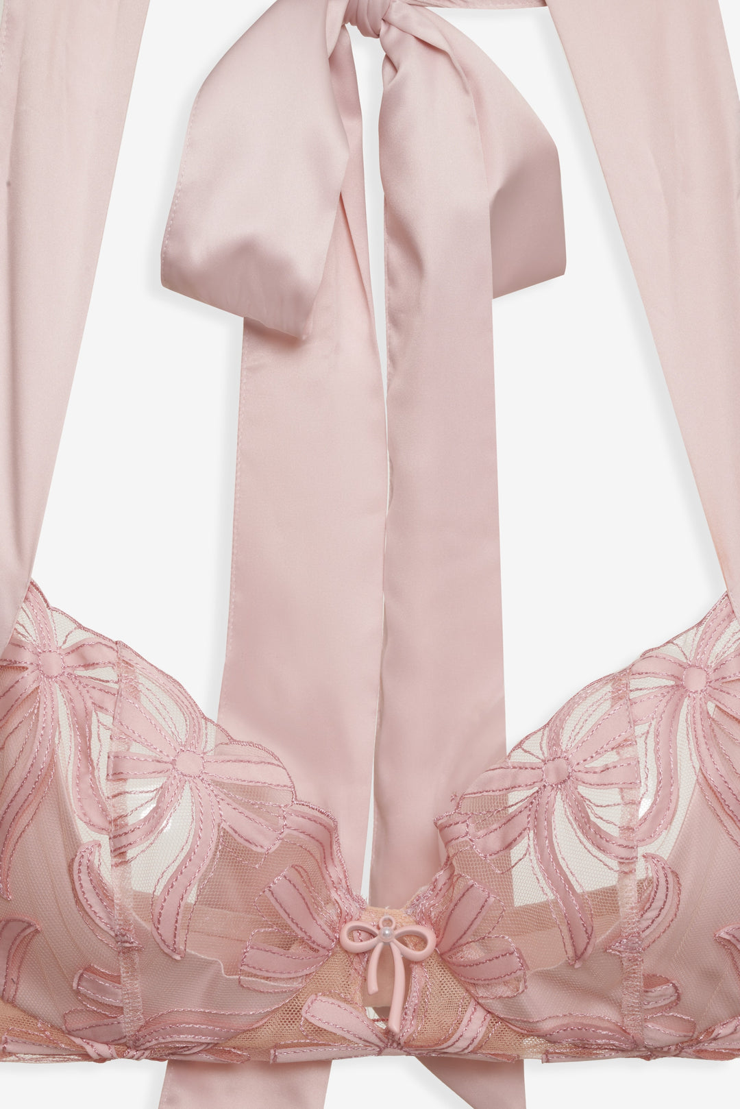 Hallie Underwire Bra — Pink - Image 7