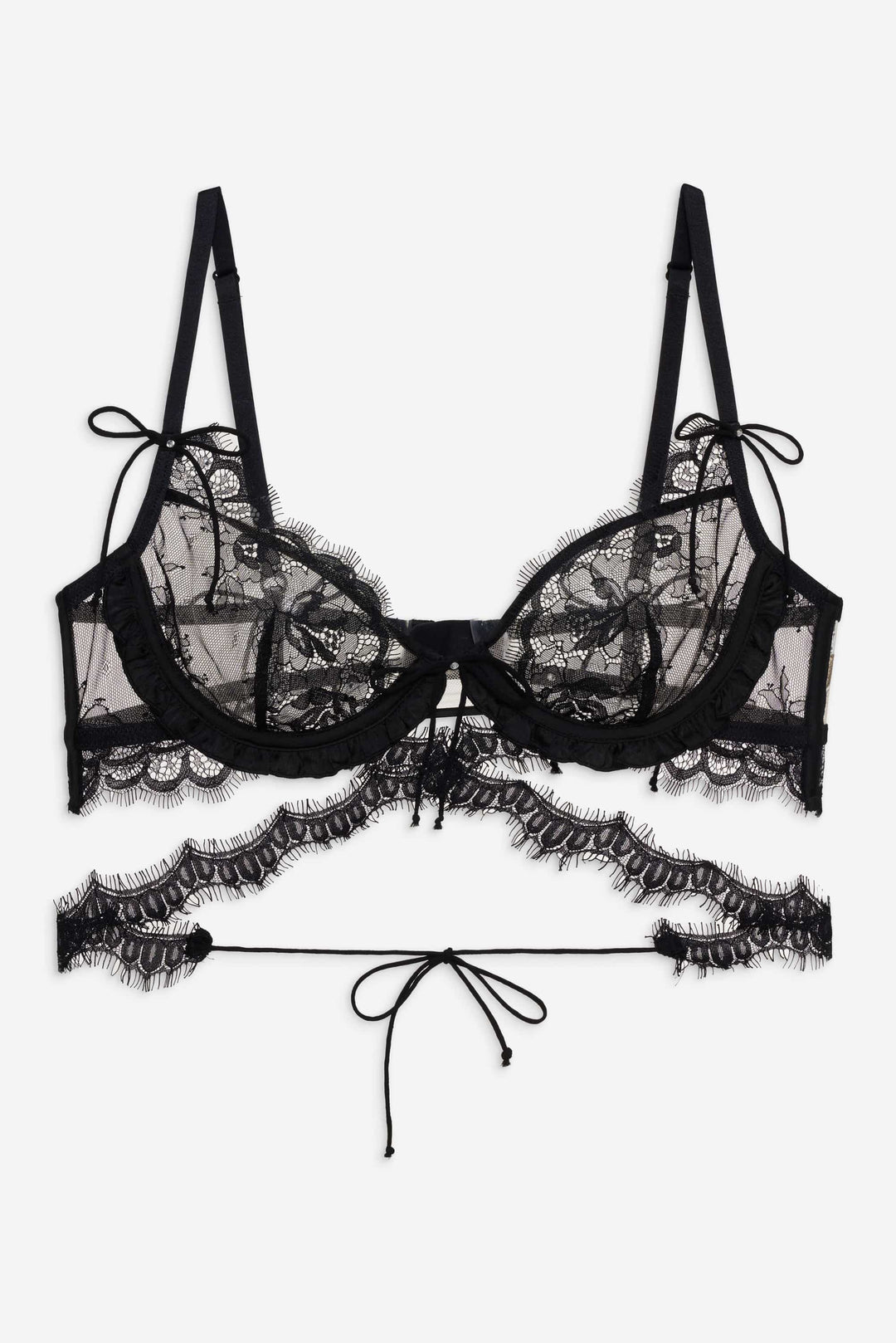 Sonja Underwire Bra — Black - Image 5