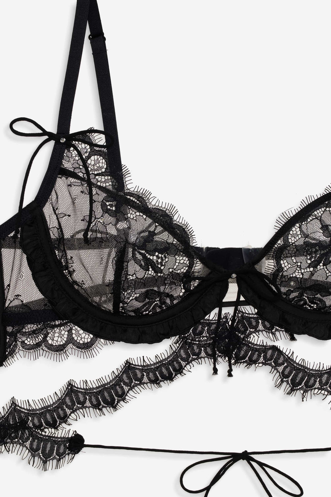 Sonja Underwire Bra — Black - Image 6