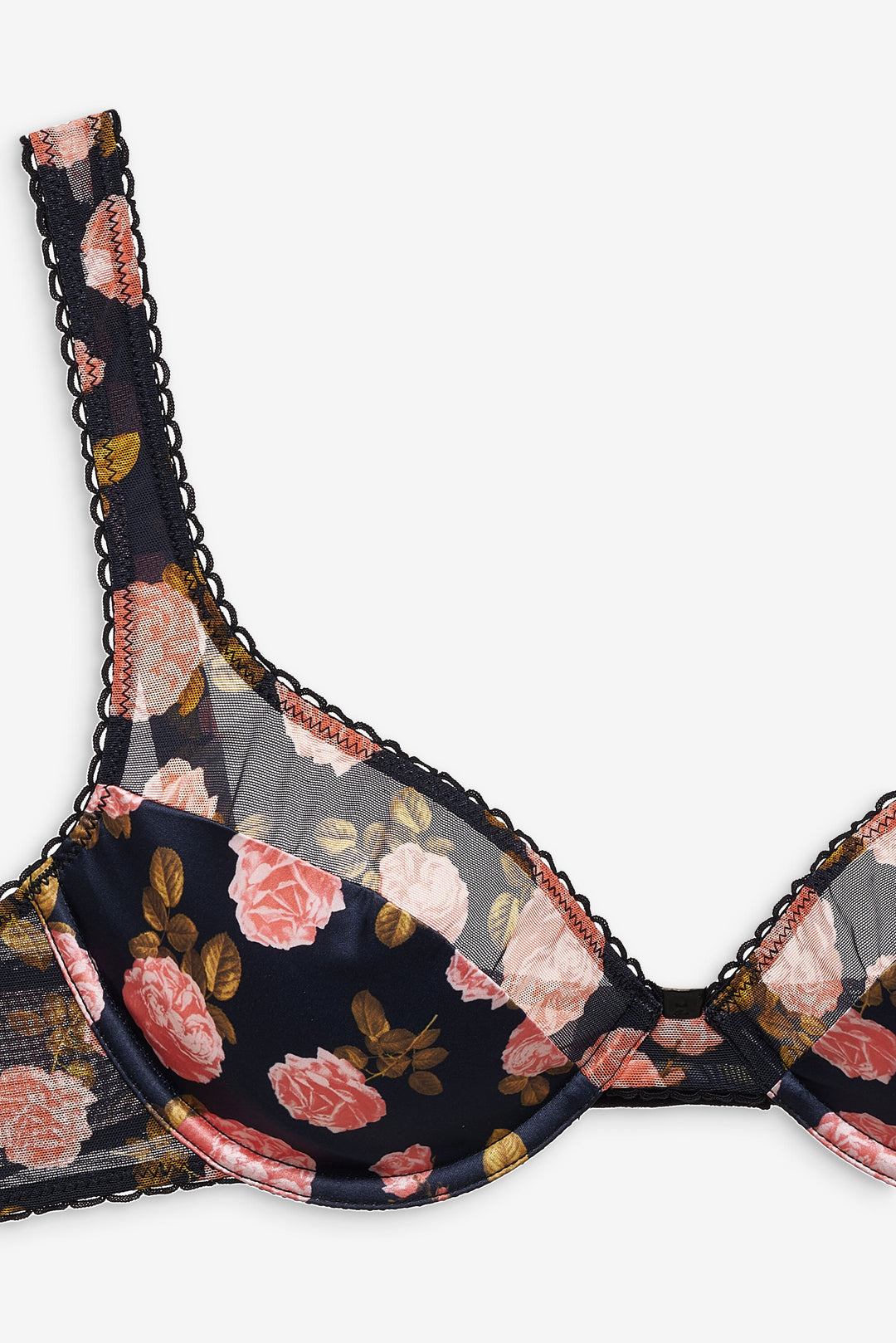 Kayla Underwire Bra — Navy - Image 5