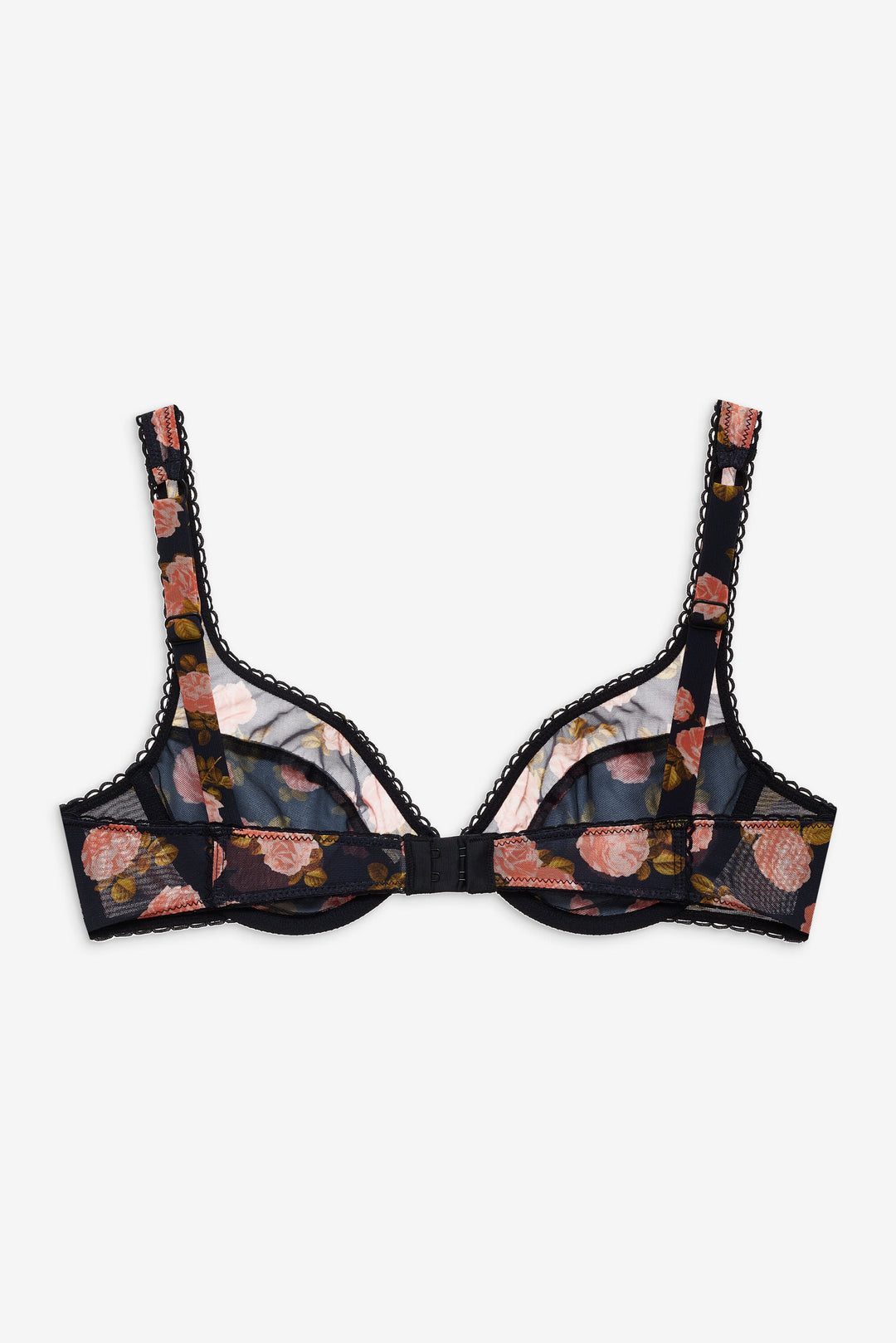 Kayla Underwire Bra — Navy - Image 6