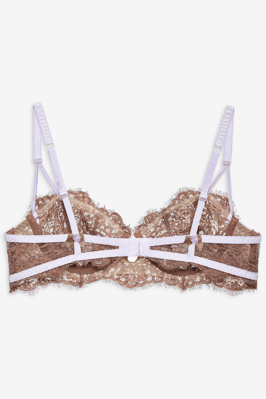 Holly Underwire Bra — Chocolate - Image 6