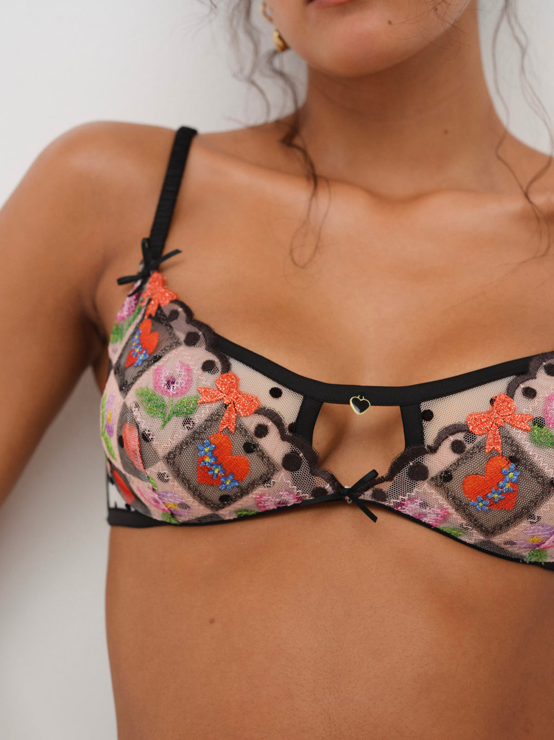 Paris Underwire Bra — Red - Image 4