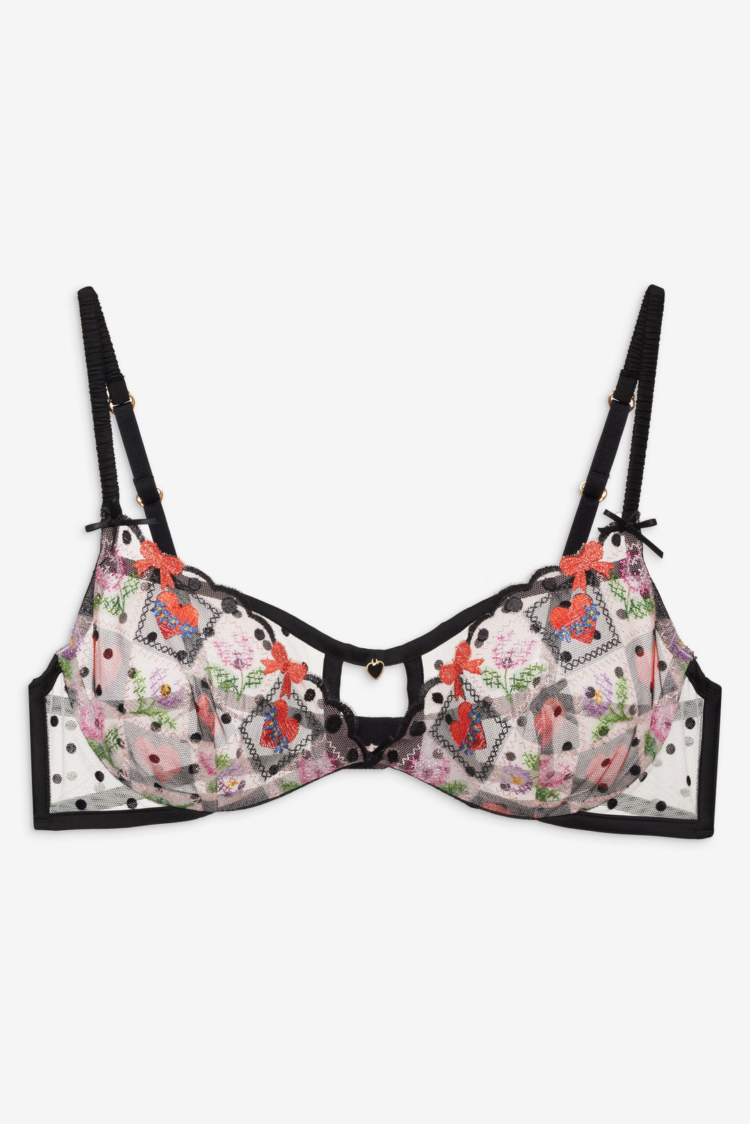 Paris Underwire Bra — Red - Image 5
