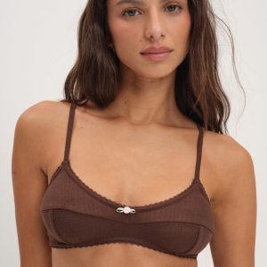 Elliana Bralette — Chocolate