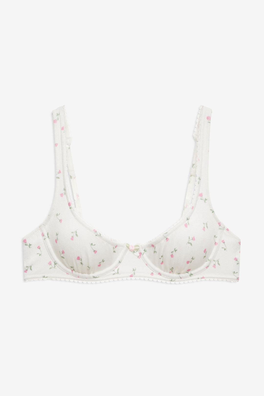 Elliana Underwire Bra — White - Image 5