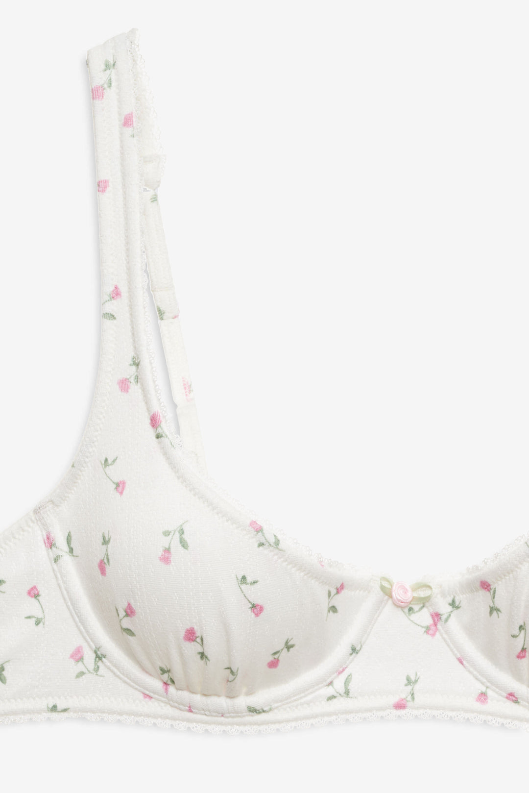 Elliana Underwire Bra — White - Image 6