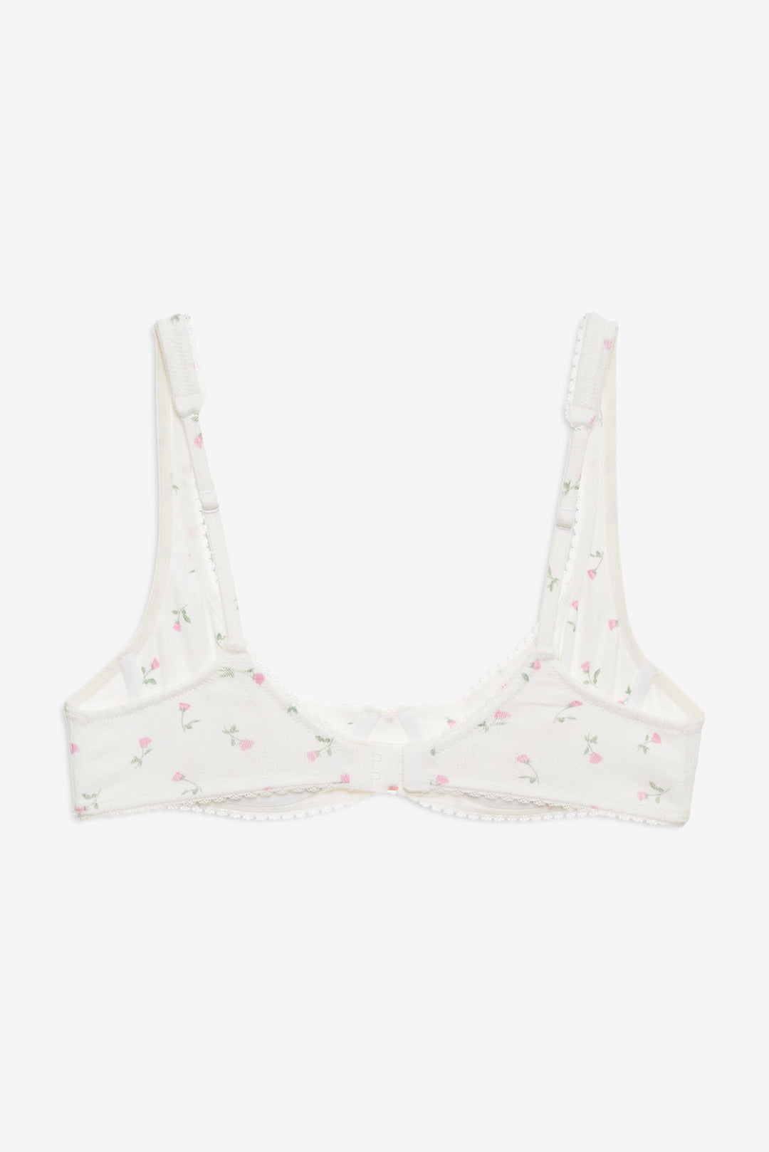 Elliana Underwire Bra — White - Image 7