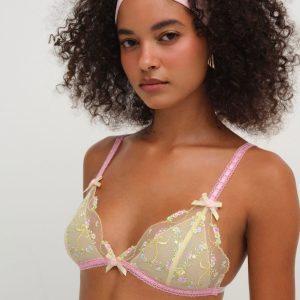 Sunny Bouquet Bralette — Multi Yellow