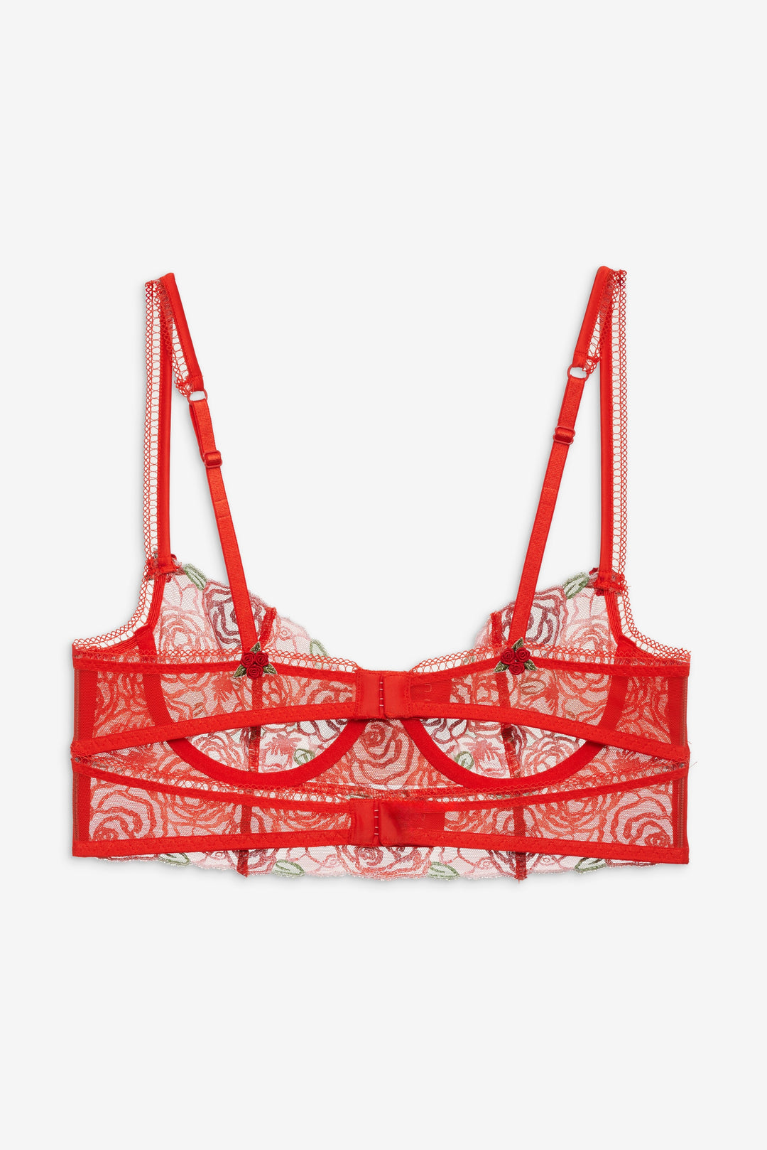 Gene Underwire Bra — Red - Image 5