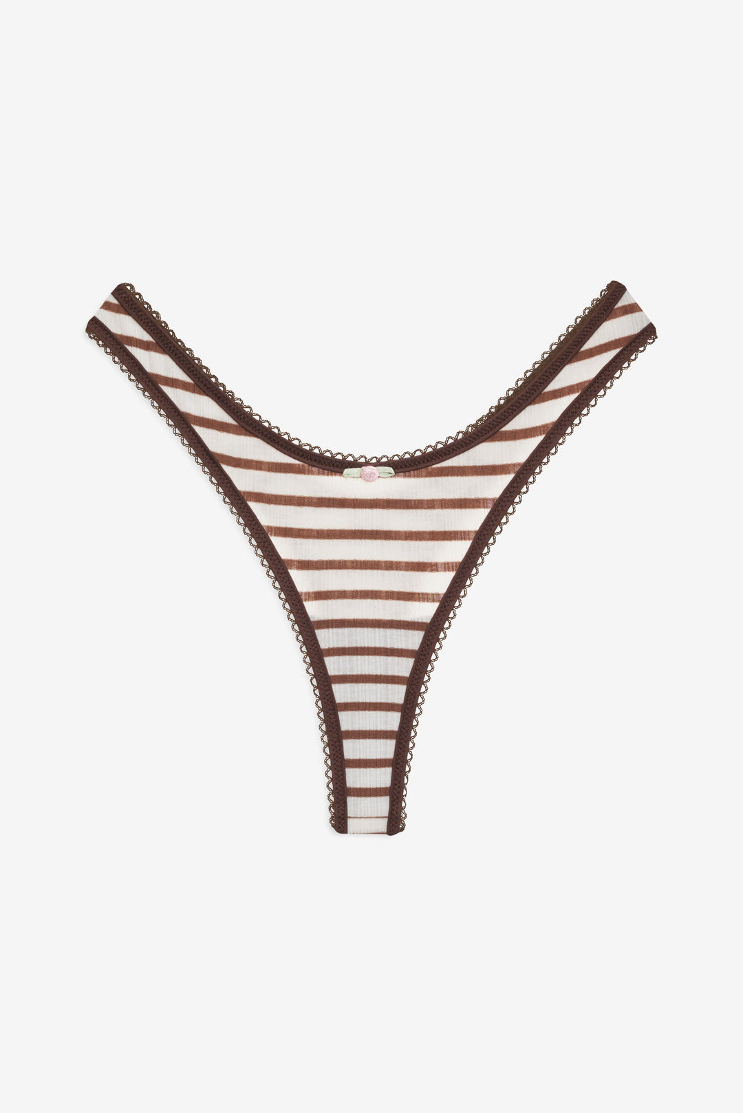 Bella Thong Panty — Brown - Image 4