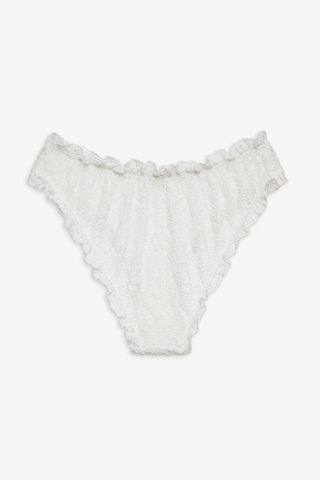Sally Stretch Lace Cheeky Panty — White - Image 6
