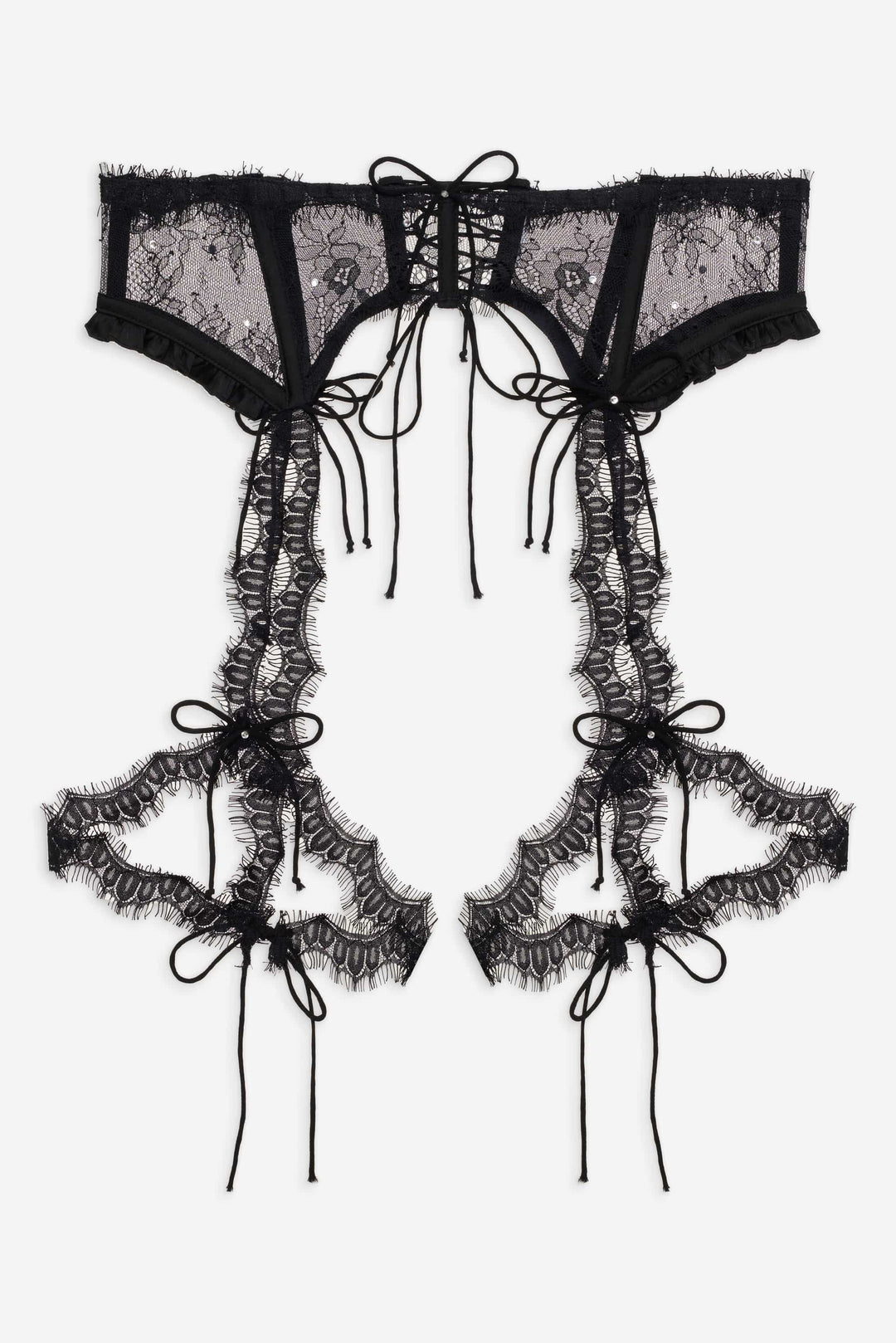 Sonja Garter Belt — Black - Image 4