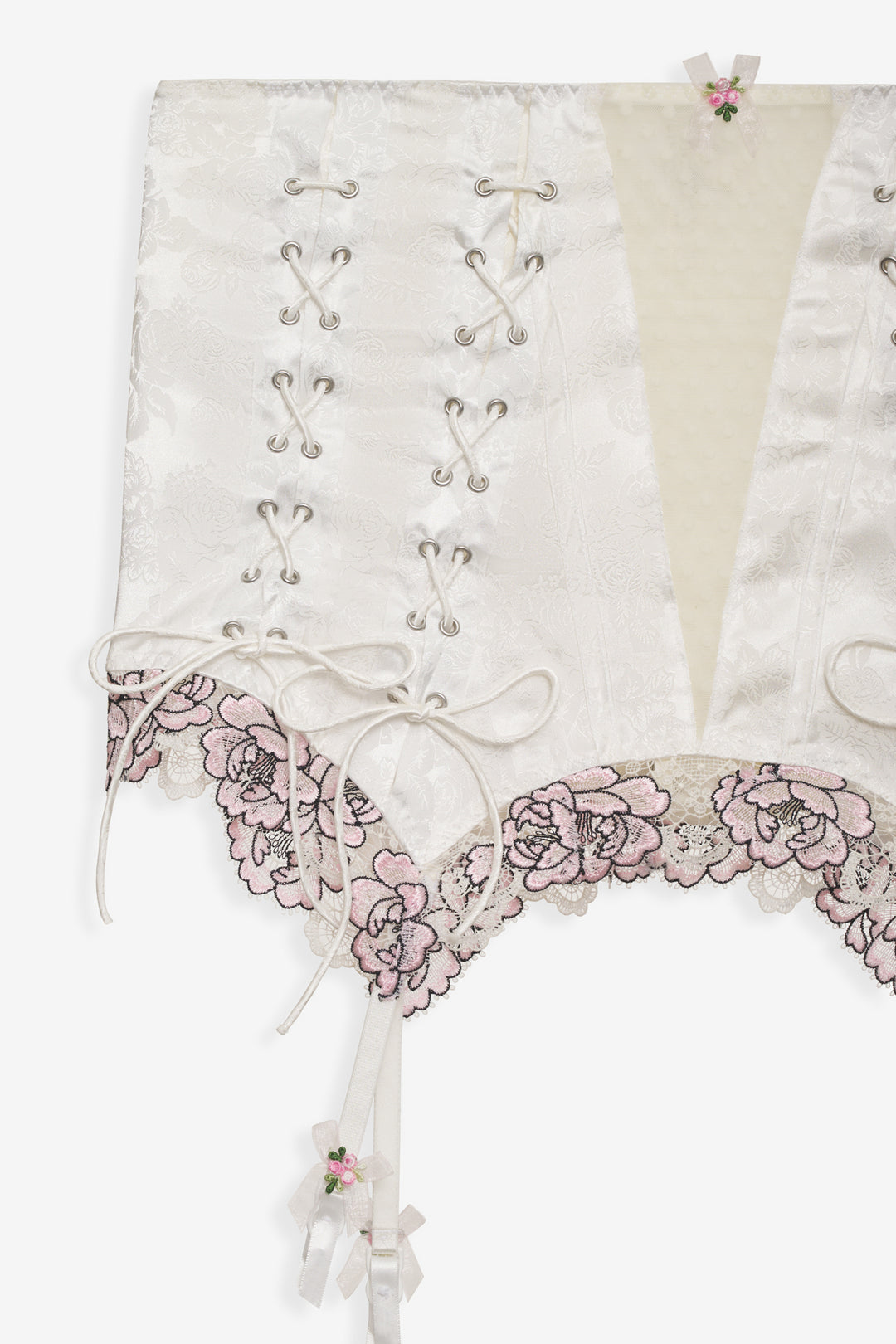 Marit Garter Skirt — White - Image 6