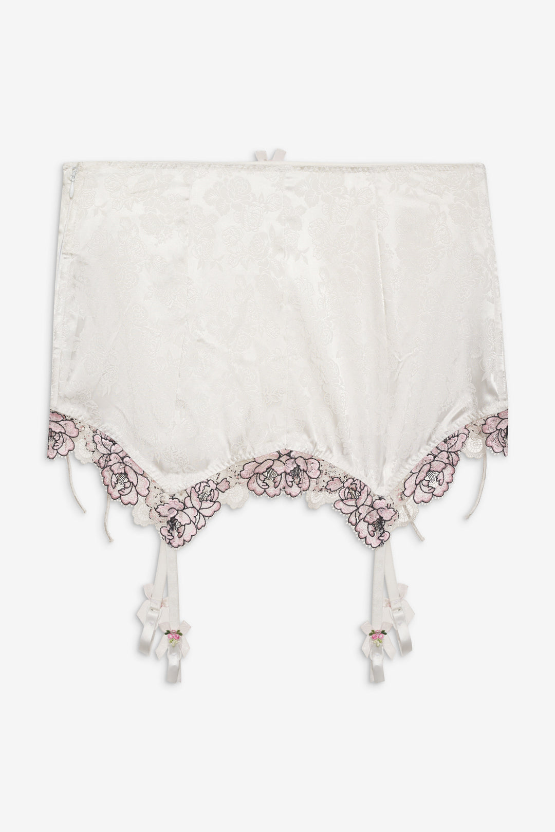 Marit Garter Skirt — White - Image 7