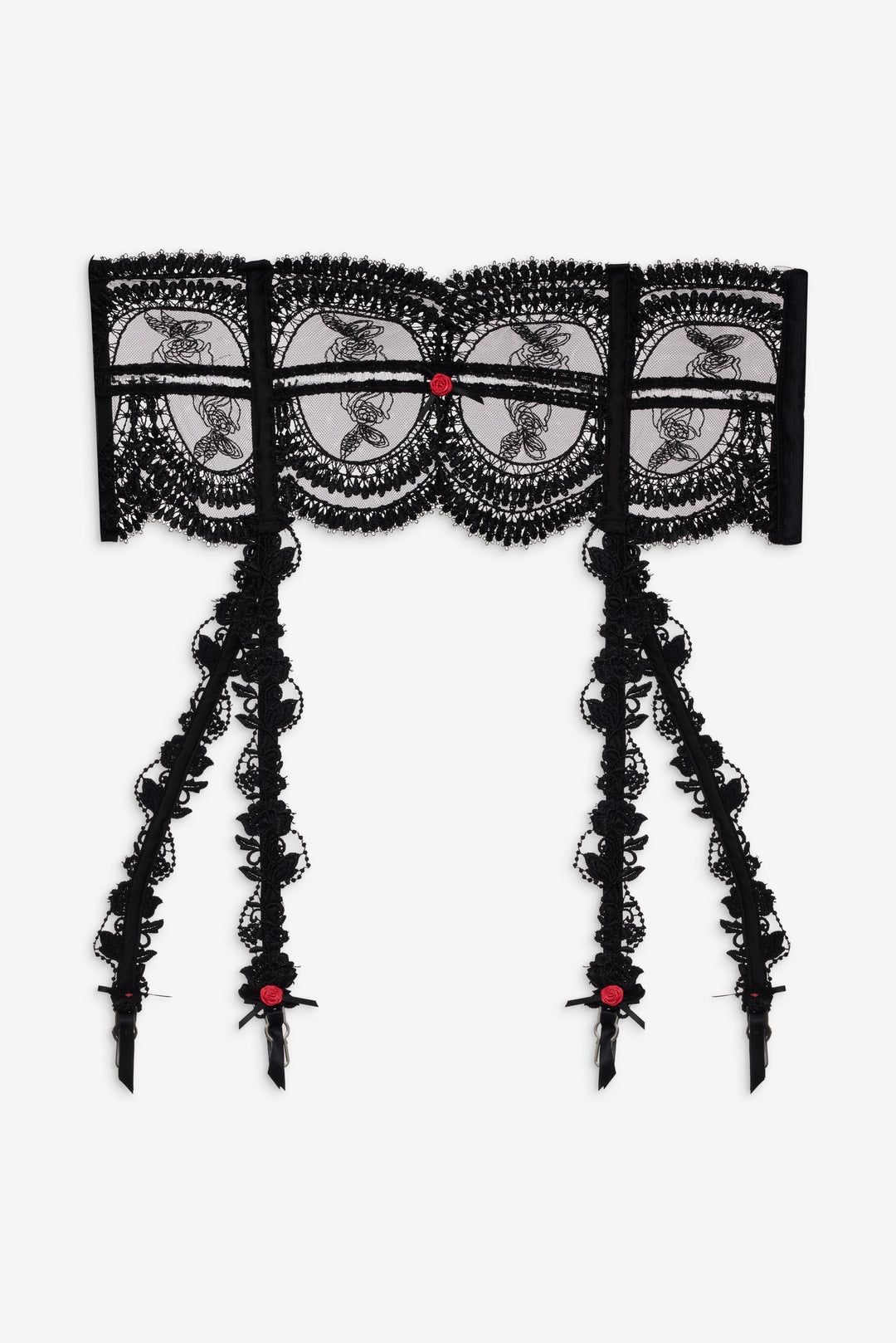 Roxanne Garter Belt — Black - Image 4