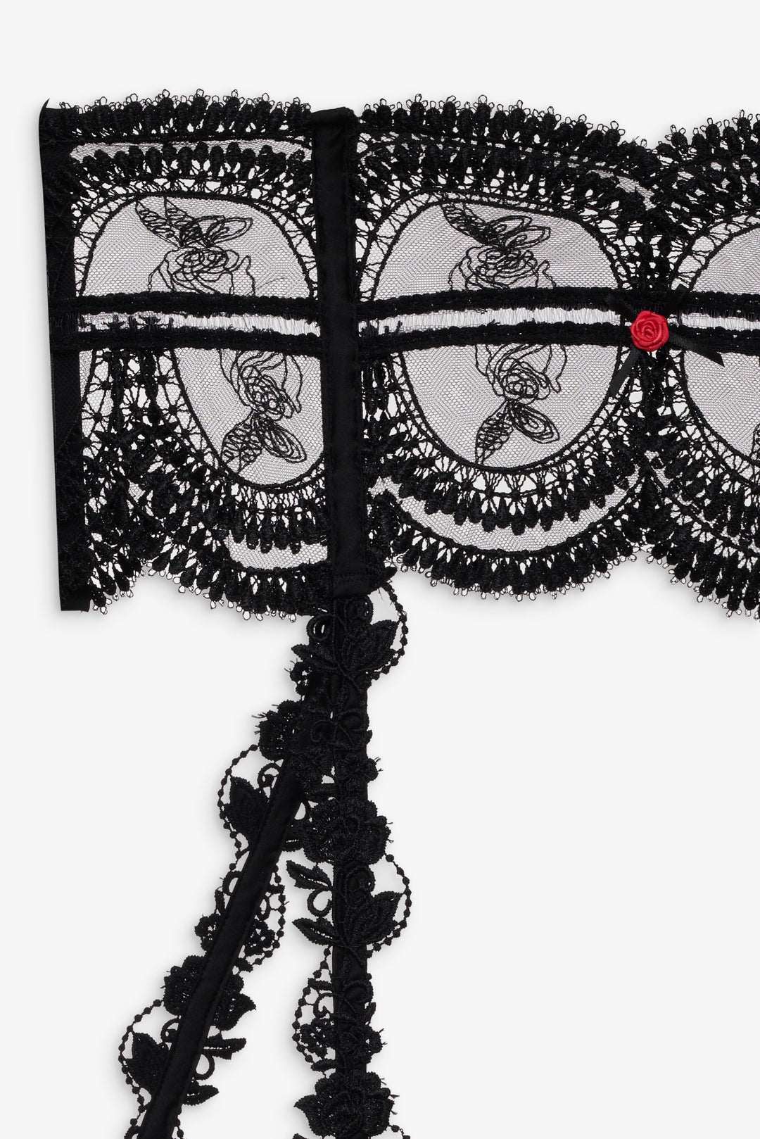 Roxanne Garter Belt — Black - Image 5