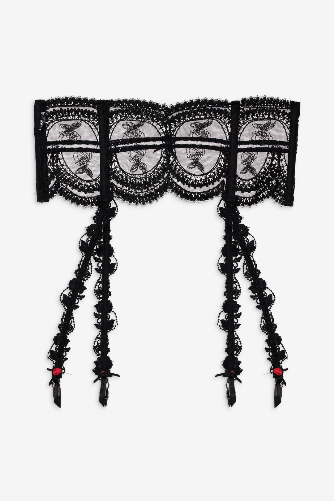 Roxanne Garter Belt — Black - Image 6