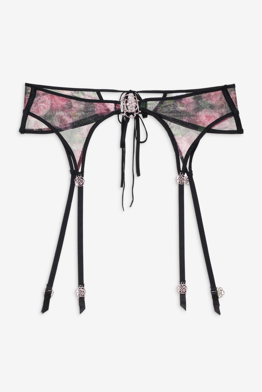 Ciara Garter Belt — Black - Image 4