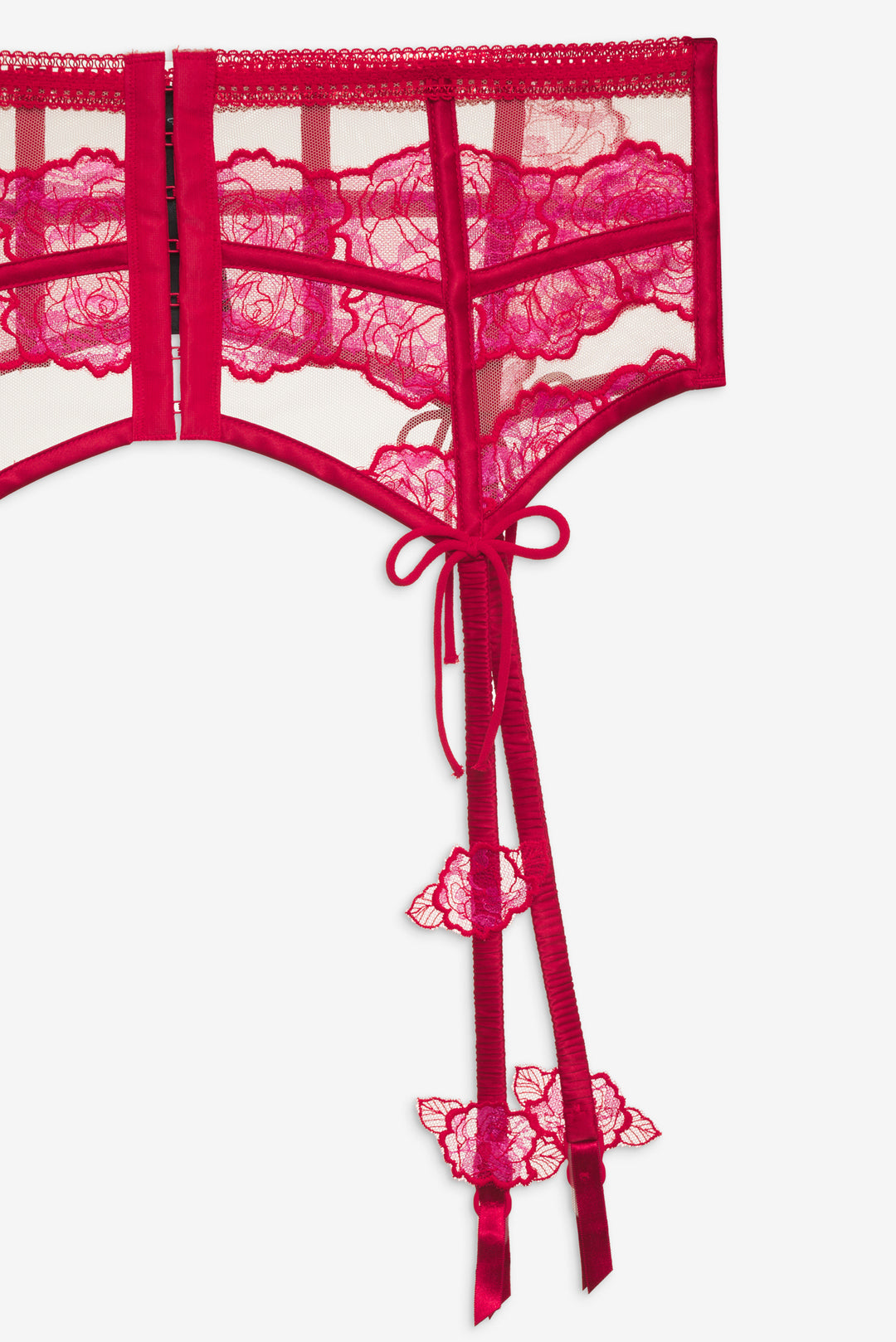 Cordelia Garter Belt — Red - Image 7
