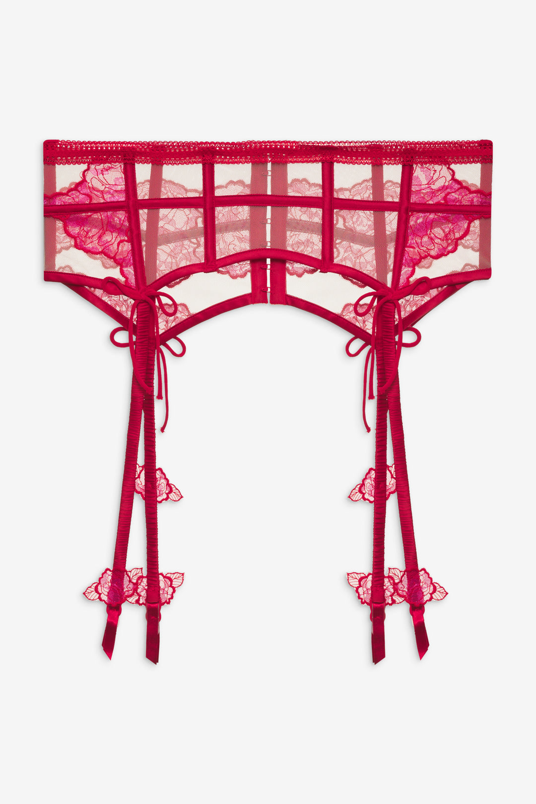 Cordelia Garter Belt — Red - Image 8