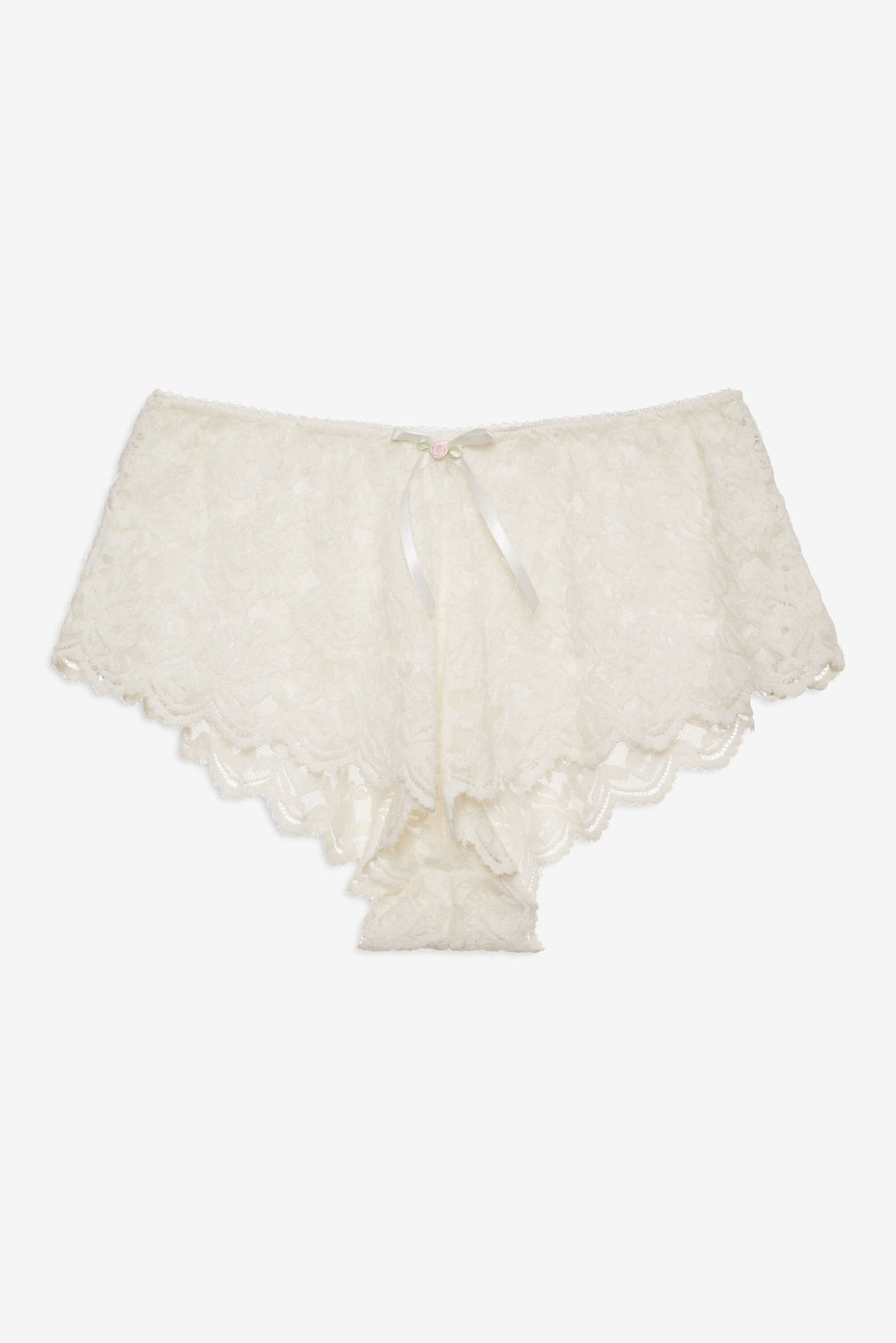 Cloud Lace Short — White - Image 6