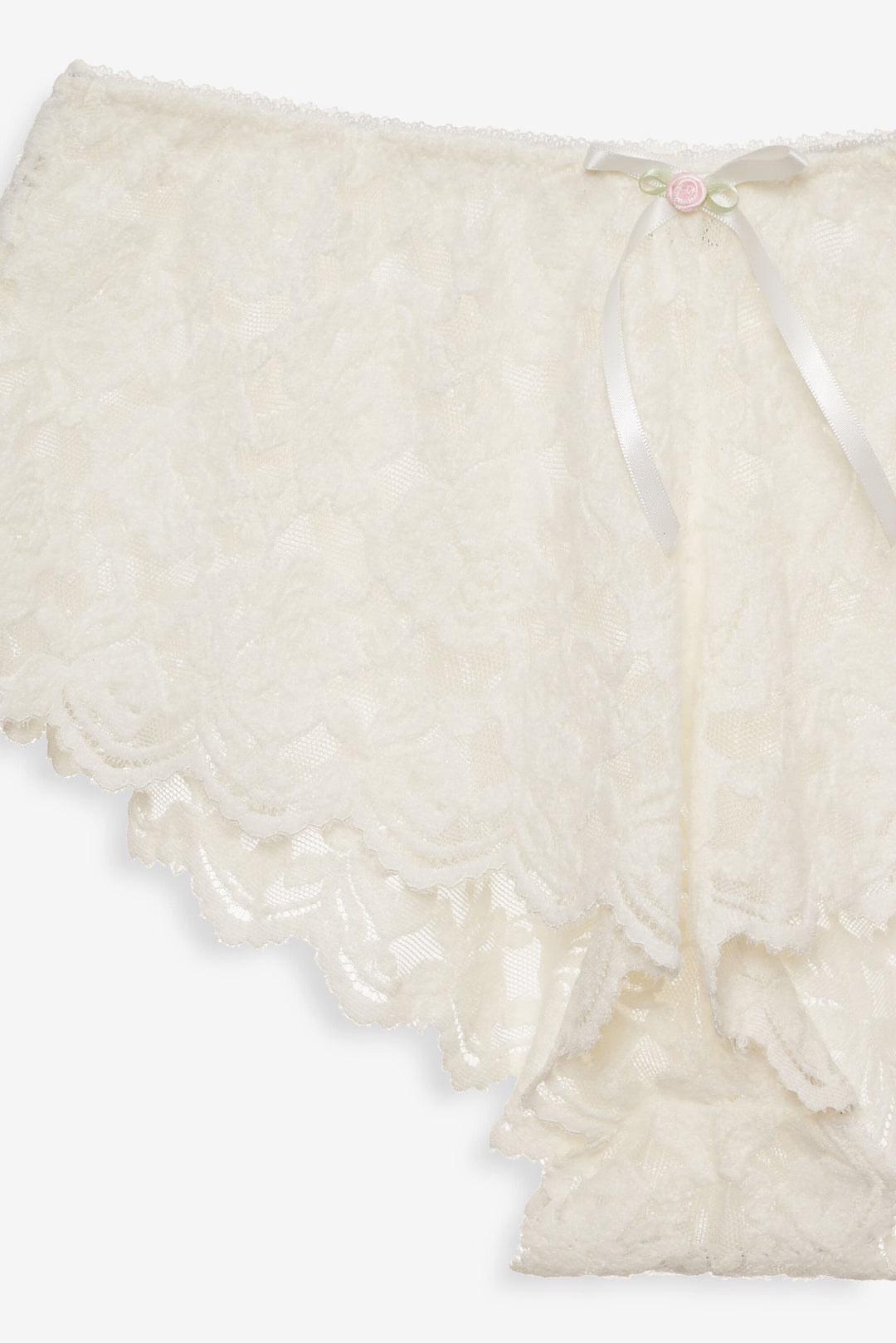 Cloud Lace Short — White - Image 7