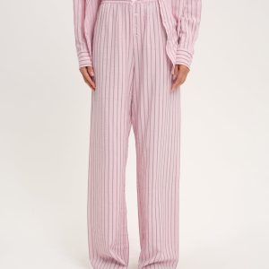 Mindy Wide Leg Pant — Pink