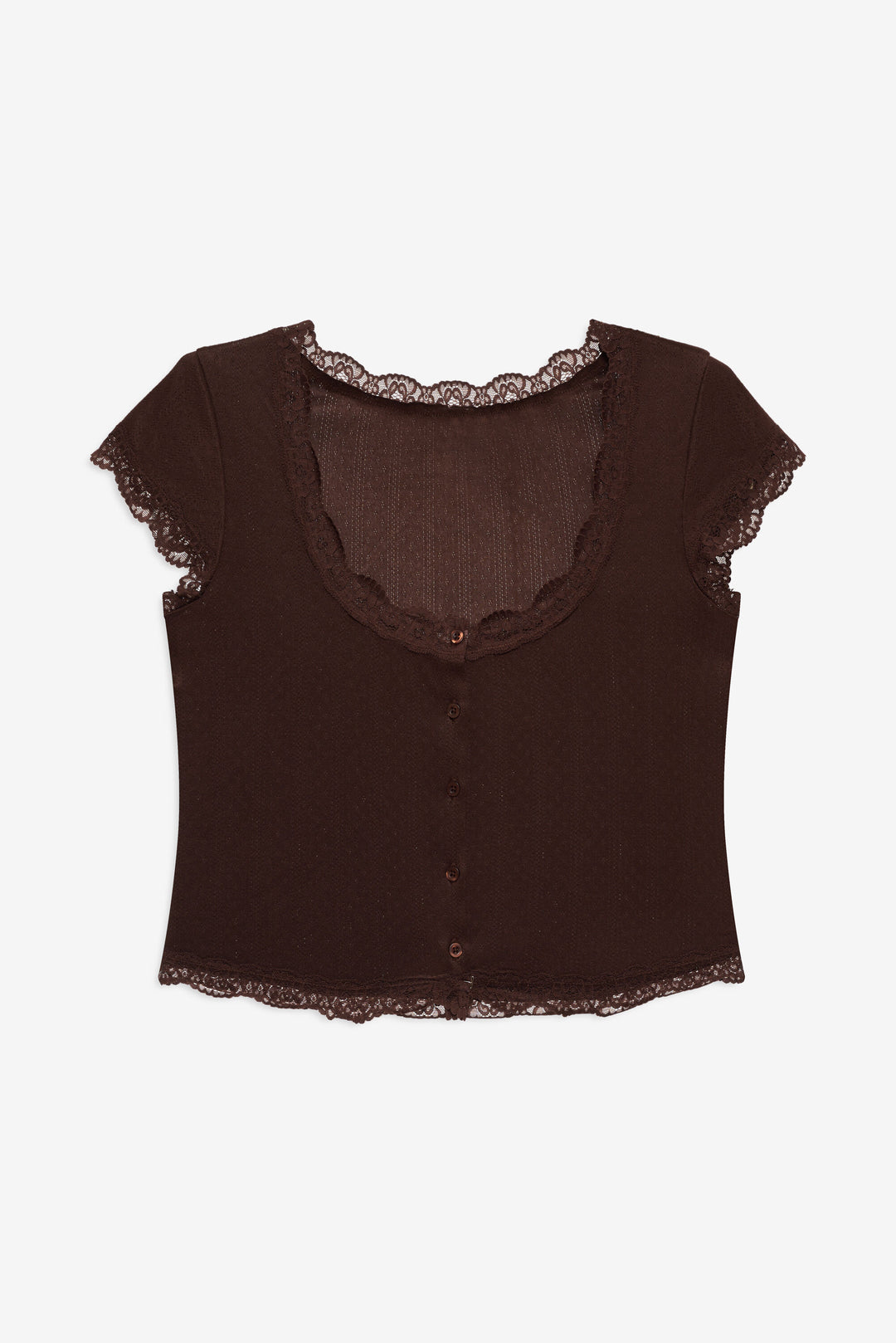 Elliana Sleep Top — Chocolate - Image 5