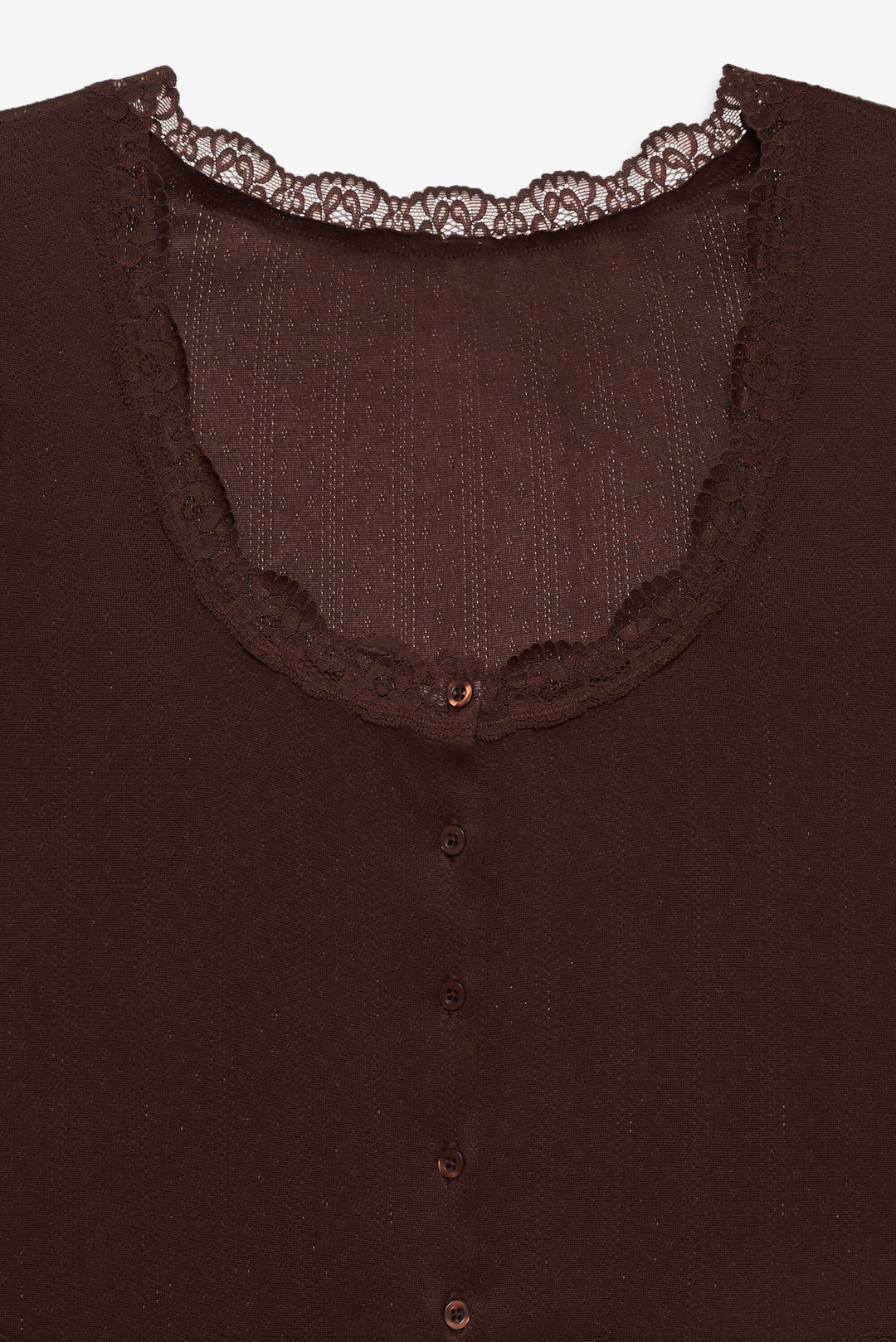 Elliana Sleep Top — Chocolate - Image 6