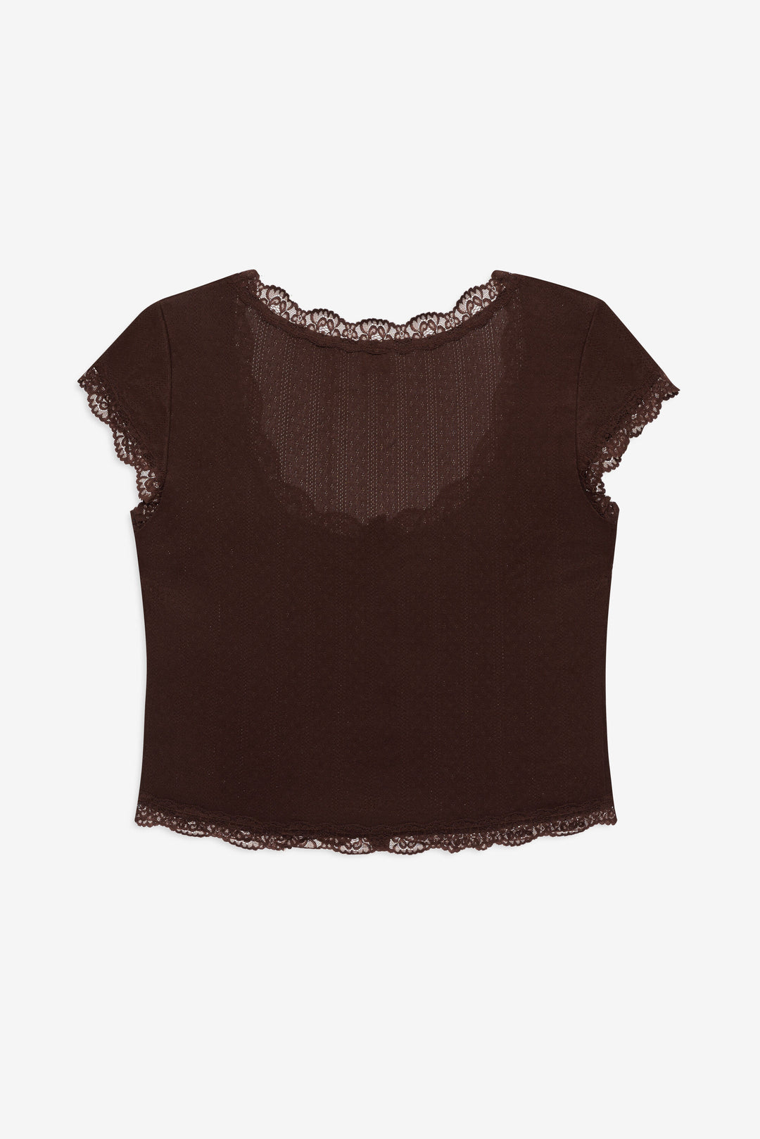 Elliana Sleep Top — Chocolate - Image 7