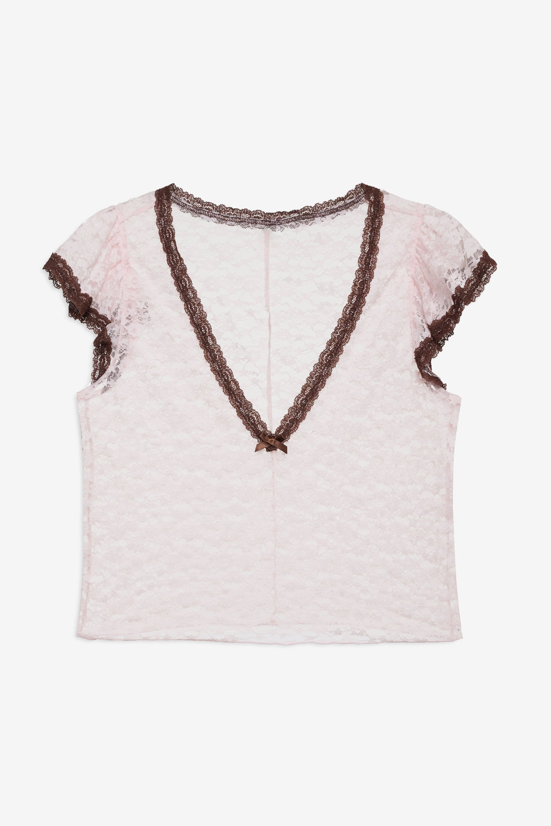 Pamela Sleep Top — LT Pink - Image 5