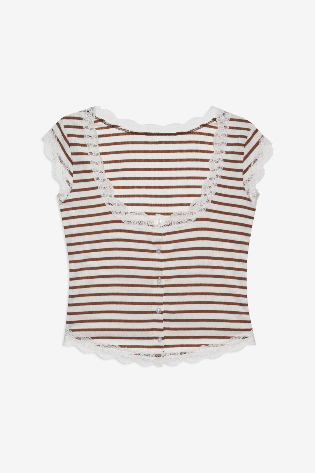 Bella Sleep Top — Brown - Image 4