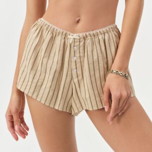 Mindy Boxer Short — Brown