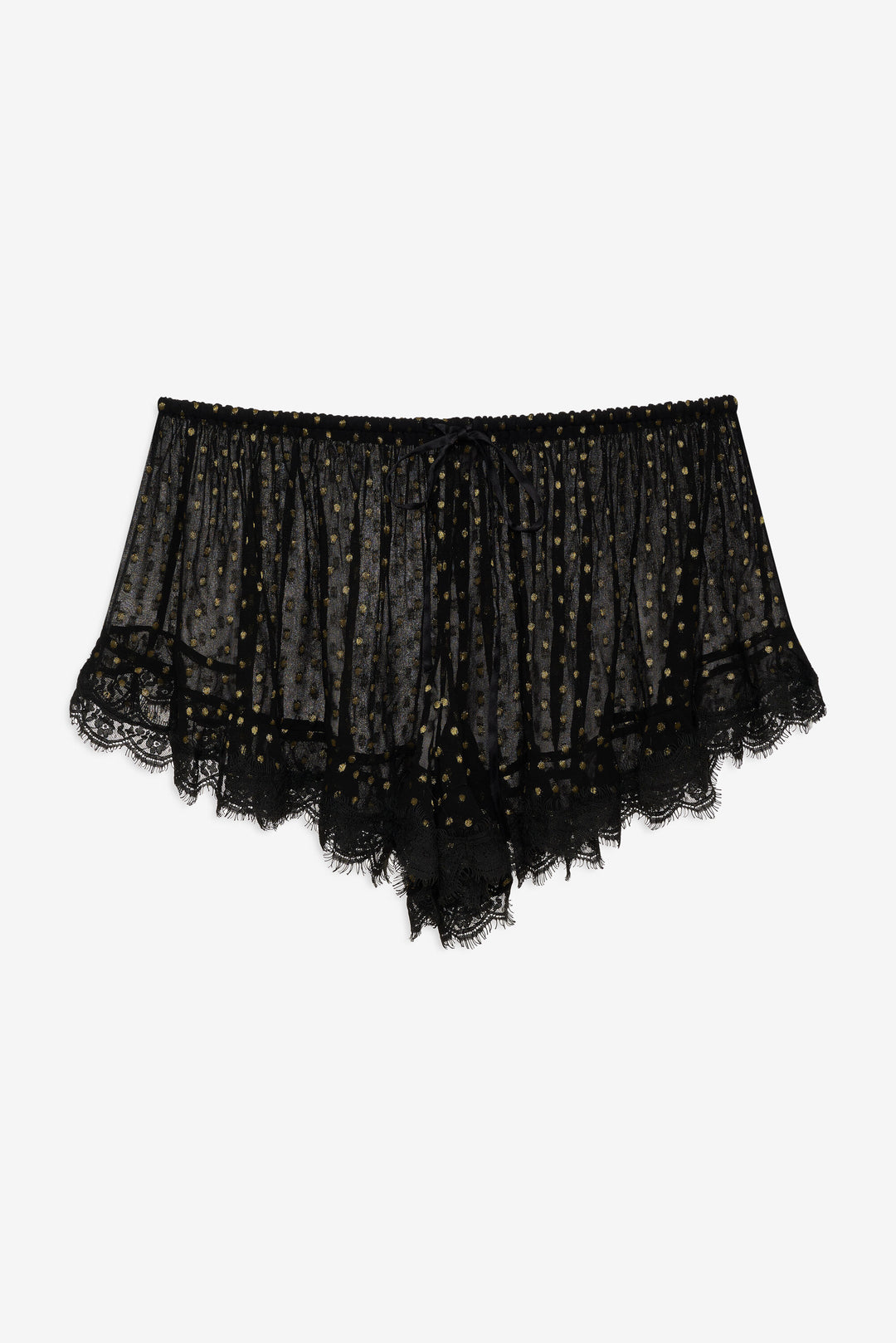 Liz Lurex Dot Short — Black - Image 5