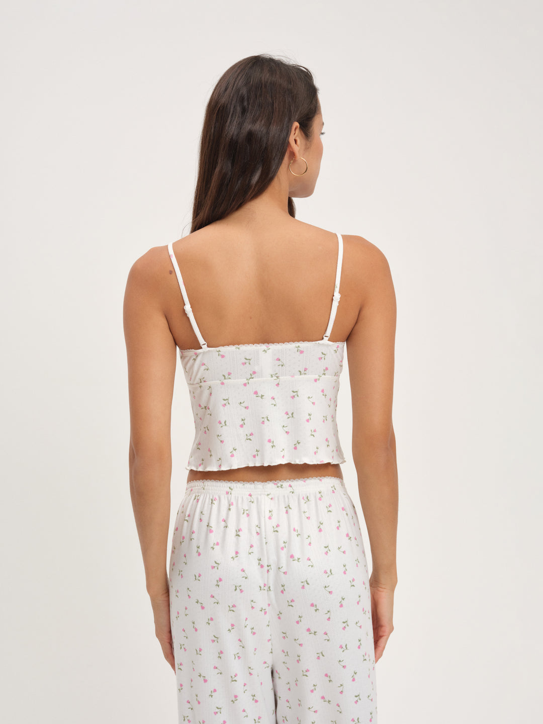 Elliana Sleep Top — White - Image 2