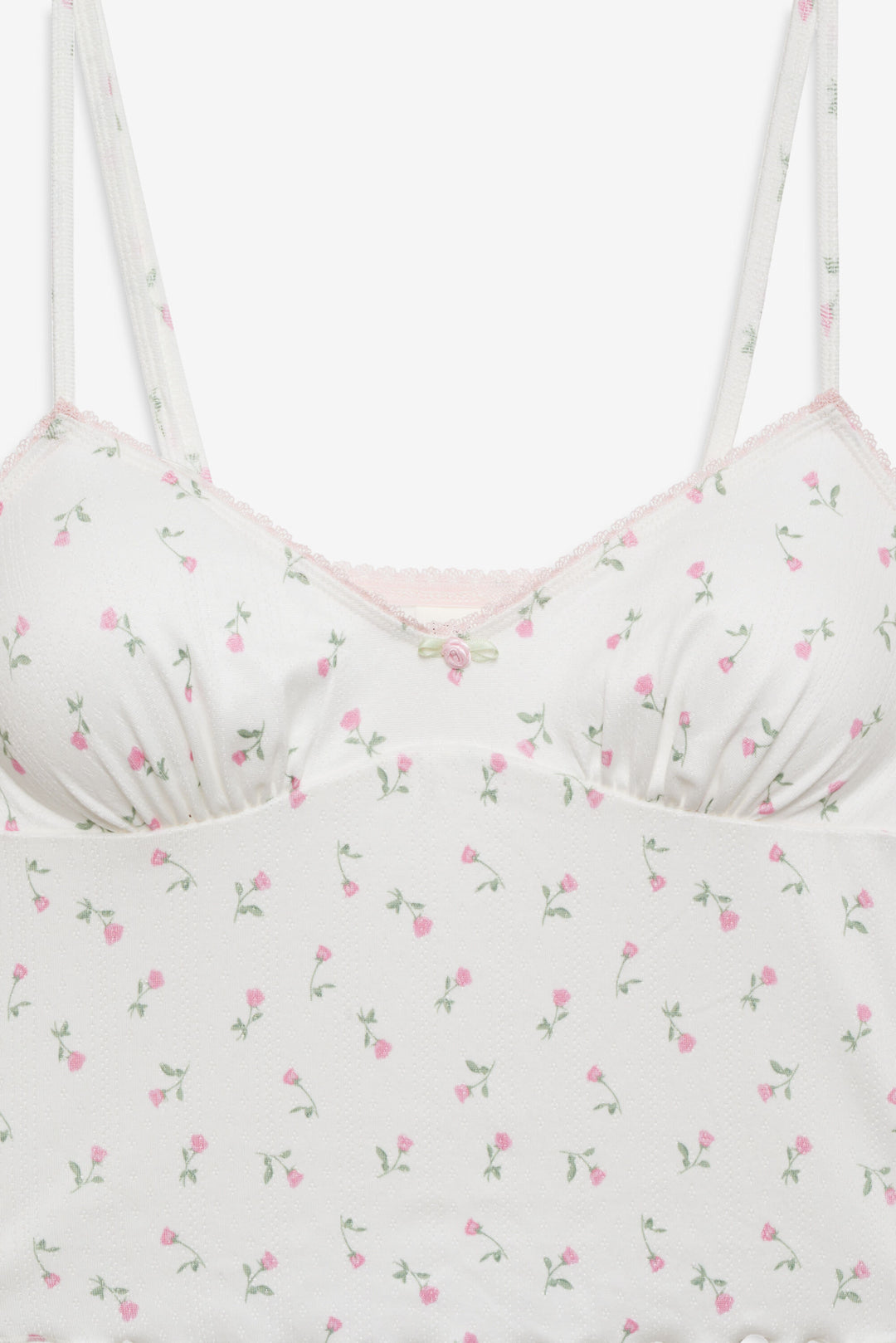 Elliana Sleep Top — White - Image 4