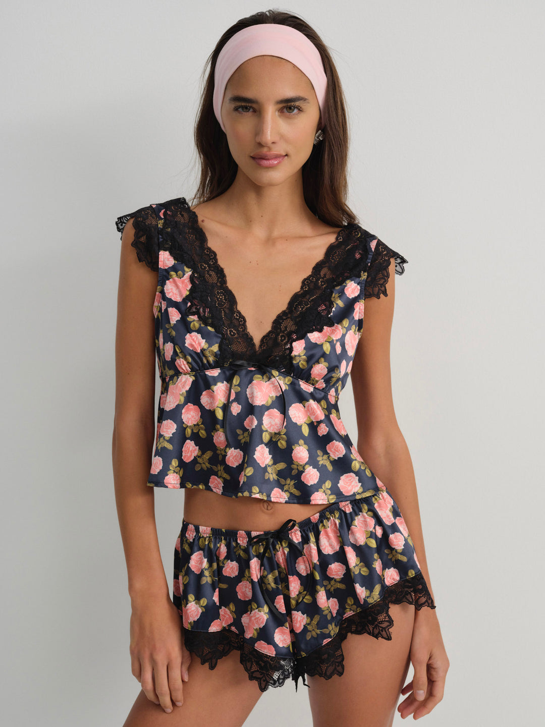 Kayla Sleep Short — Navy - Image 3